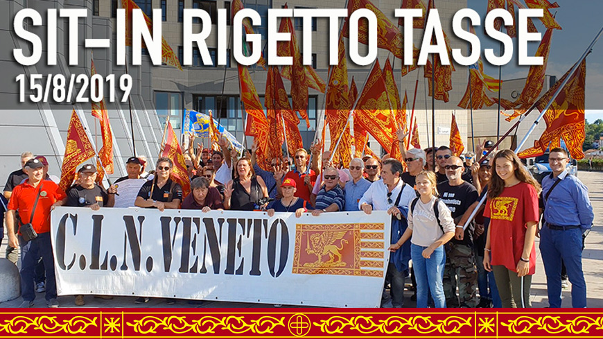 Comune di SAN VENDEMIANO (TV) - Sit-in Rigetto tasse Diritto Autodeterminati