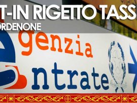 Comune di PORDENONE - Sit-in Agenzia delle Entrate di Pordenone