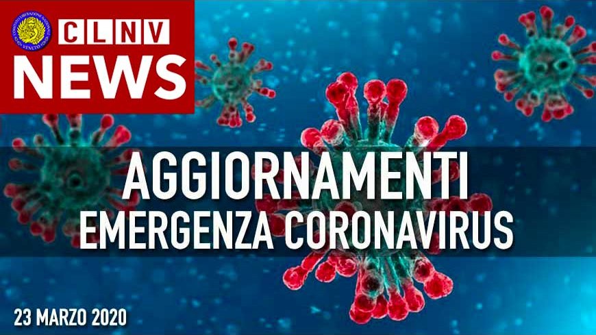 Aggiornamenti Emergenza Coronavisrus - MODULI da scaricare