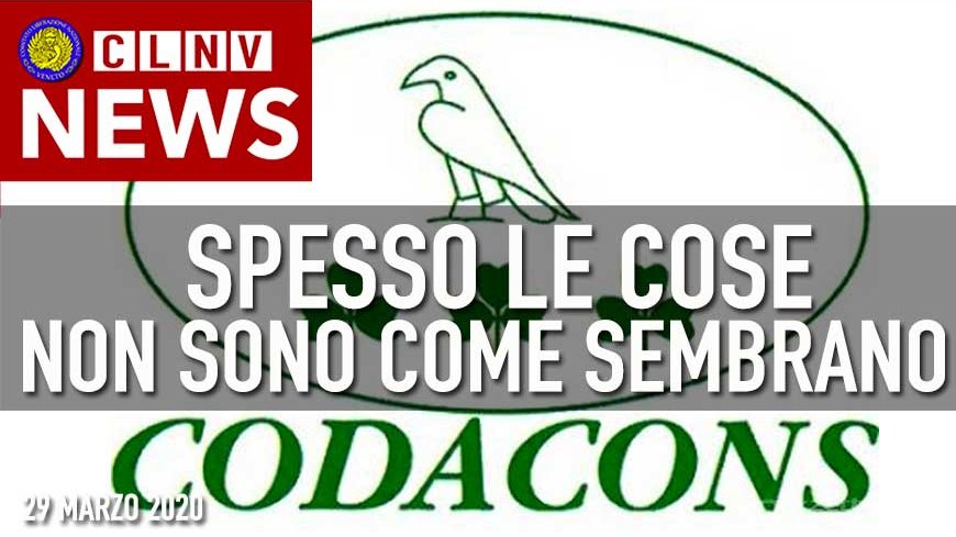 CODACONS - non tutto è come sembra