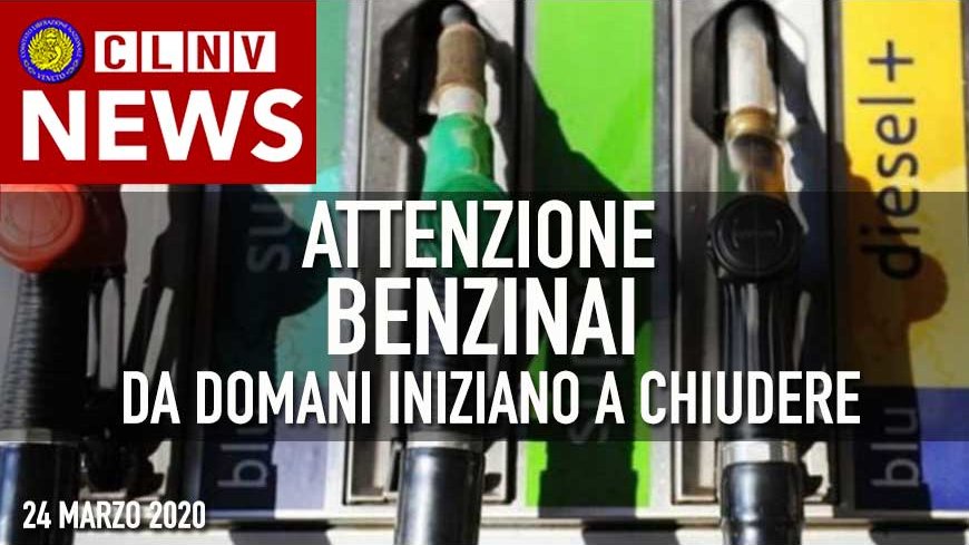 Coronavirus - Attenzione da Domani iniziano a Chiudere anche i Benzinai