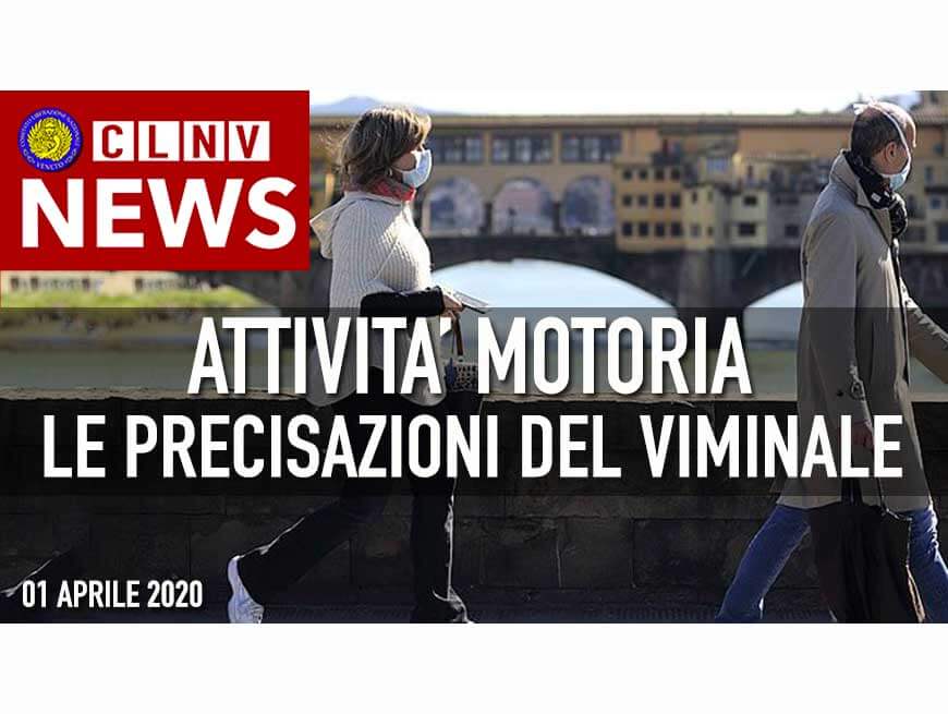 Attività motoria con i figli: le precisazioni del Viminale