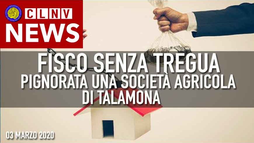 FISCO: Pignorata Società Agricola di Talamona NONOSTANTE l'Emergenza