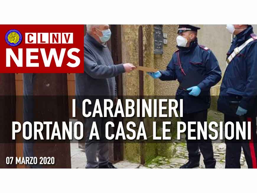 CARABINIERI Portano a casa le pensioni