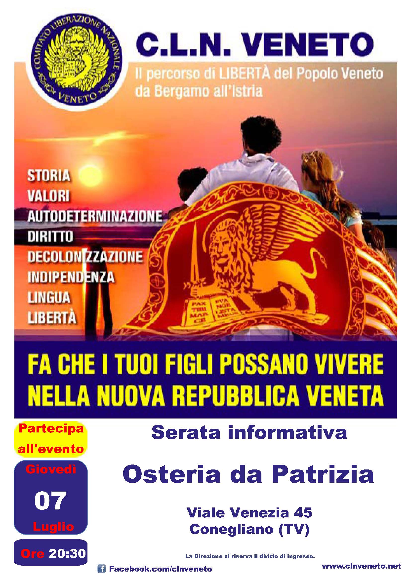 Conegliano Veneto TV 07-07-2022 @ Osteria da Patrizia | Castelfranco Veneto | Veneto | Italia