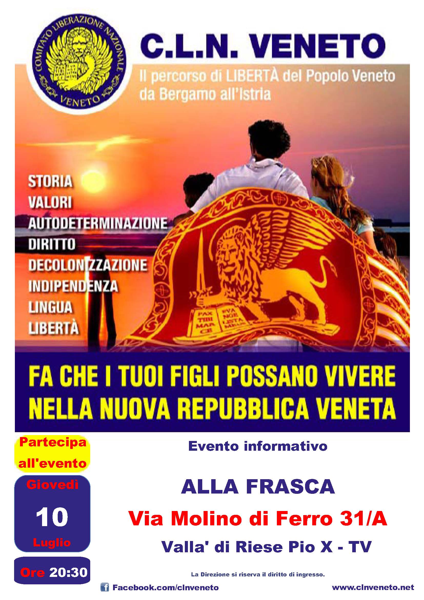 Vallà di Riese Pio X - Tv 10-07-2025 @ ALLA FRASCA